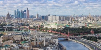 Съемка Москвы с воздуха